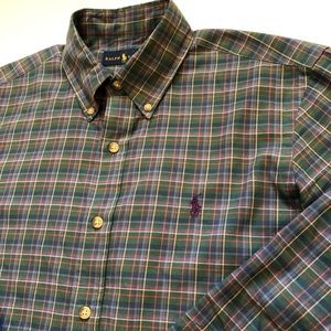 Polo Ralph Lauren Plaid Button Down Shirt